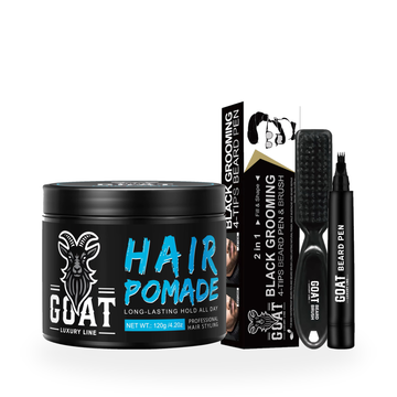 Beard Pen & Hair Pomade Bundle