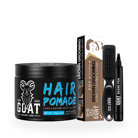 Beard Pen & Hair Pomade Bundle